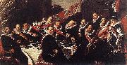 Banquet of the Officers of the St George Civic Guard WGA, Frans Hals
